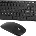 KEYBOARD & MOUSE Wireless 2.4GHz Keyboard Mini Optical Mouse Combo Set For Laptop Desktop