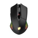 Indena G-535 Wireless RGB Gaming Mouse Dual Mode 2.4G + Bluetooth Rechargeable High DPI Silent Click Ergonomic Mouse for Laptop PC
