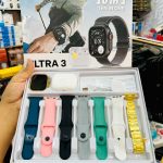 MAX-1250 ULTRA 3 Smartwatch With Earbuds + Metal Chain