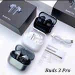 Buds Pro 3 Titanium Quality Wireless Earbuds With Deep Bass, Crystal Clear Mic, Bluetooth 5.3 – Best Earbuds for Music